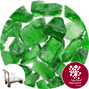 Enviro-Glass Large Gravel - Emerald Green Crystal - Click & Collect - 7629/LG